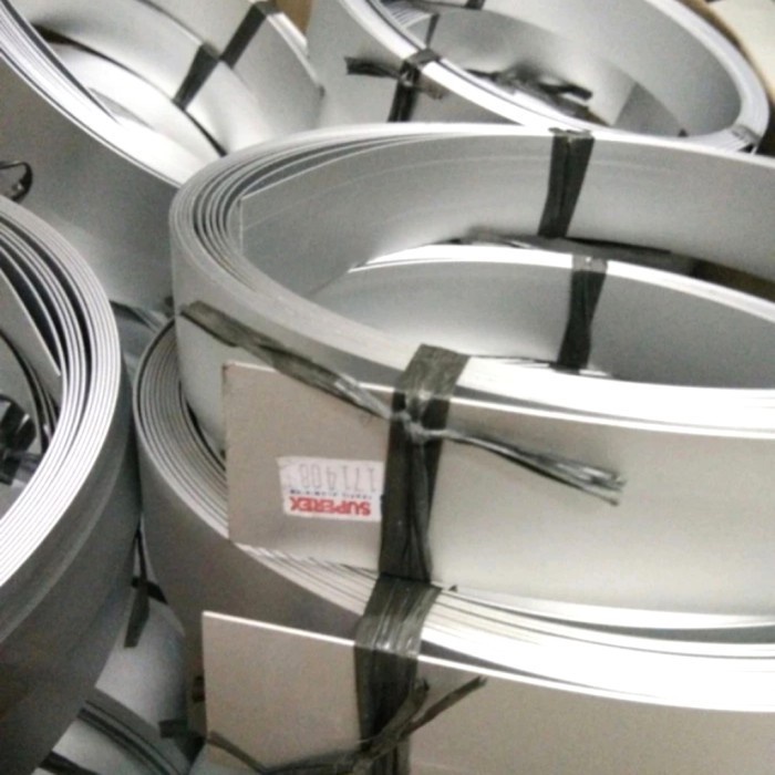 PLAT STRIP ALUMINIUM 1mm x 20 mm x 6 meter / PLAT STRIP ALUMINIUM 2.cm ( 3/4 inch)