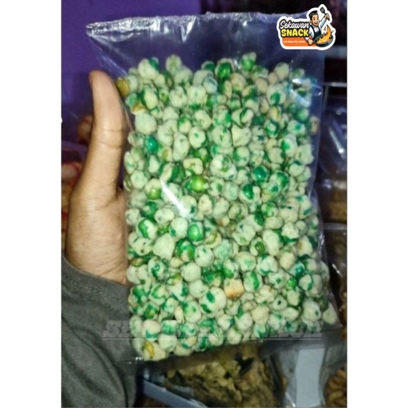 

500 Gram Kacang Polong Tepung SuperKacang Polong Kiloan JAIPONGCemilan Kacang Polong Gurih Renyah