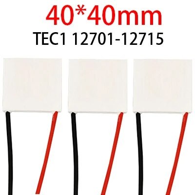 40*40mm 12V TEC1-12701/12703/12705/12710/12712-12715 Peltier Heatsink