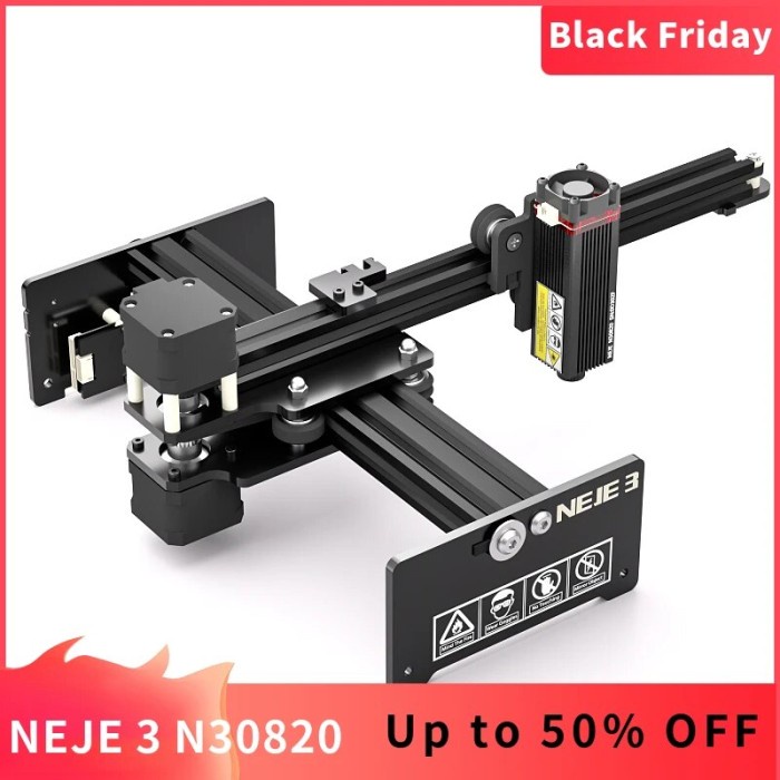 NEJE 3 40W Laser Engraver 5.5-7.5W Output CNC Laser Cutter /