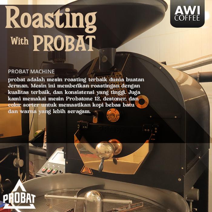 

Awi Coffee Gayo Arabica Premium 250Gr Biji Roasted Coffee Beans Aceh Grade 1 Kualitas Ekspor