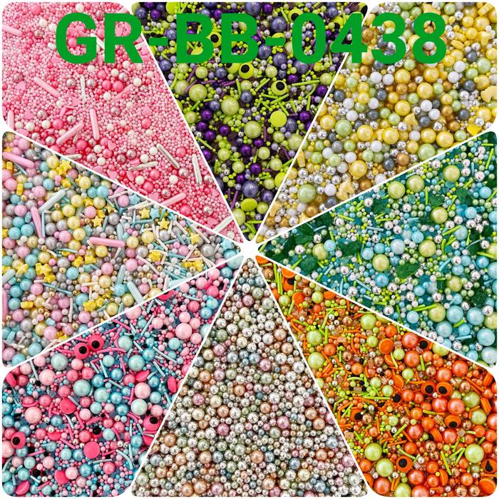 

SALE !!! GR-BB-0438 SPRINKLES SPRINKEL 100GR HATI UNICORN COTTON CANDY ASTRONOT READYY