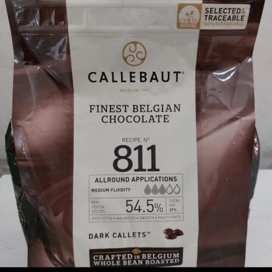 

Ready" Coklat Couverture Dark Callebaut 811 54%