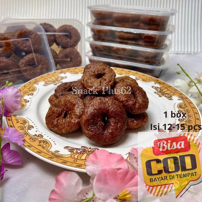 

Ready" Kue Ali Agrem/Cincin 1 Box Beras Merah Kelapa Dan Gula Aren - Food