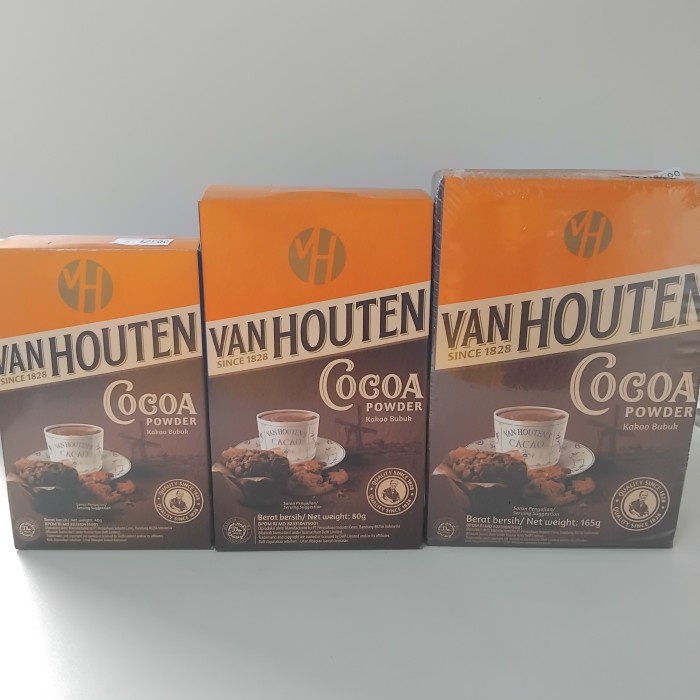 

Ready" Cocoa Powder Van Houten Kemasan Baru 90G Dan 180G / Coklat Bubuk