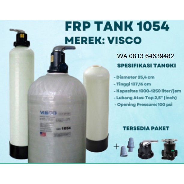 Tabung Filter FRP 1054 Visco Penyaring Air Sumur
