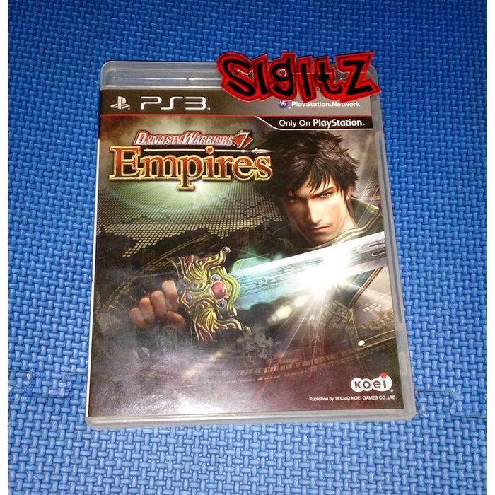 bd PS3 kaset game DYNASTY WARRIORS 7 EMPIRES