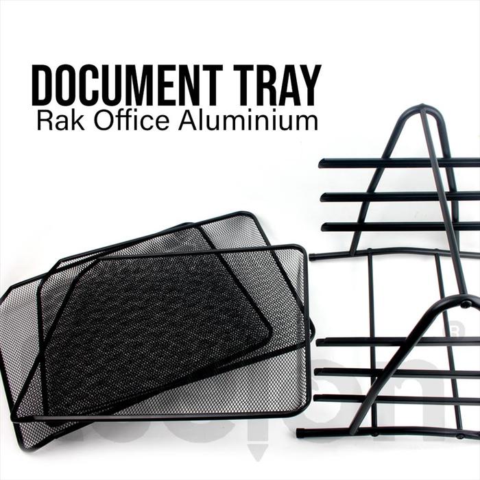 

BARANG TERLARIS Rak Document Tray 3 susun / Rak Kertas 3 susun DT-03