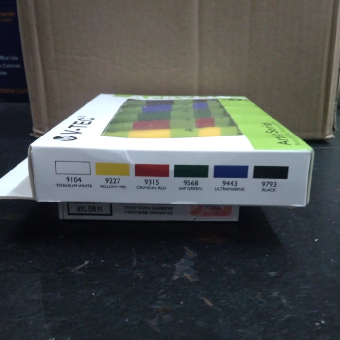 

Cat Akrilik/Acrilic Colours V-Tec 6 Colours 35Ml Vt-635A Promo