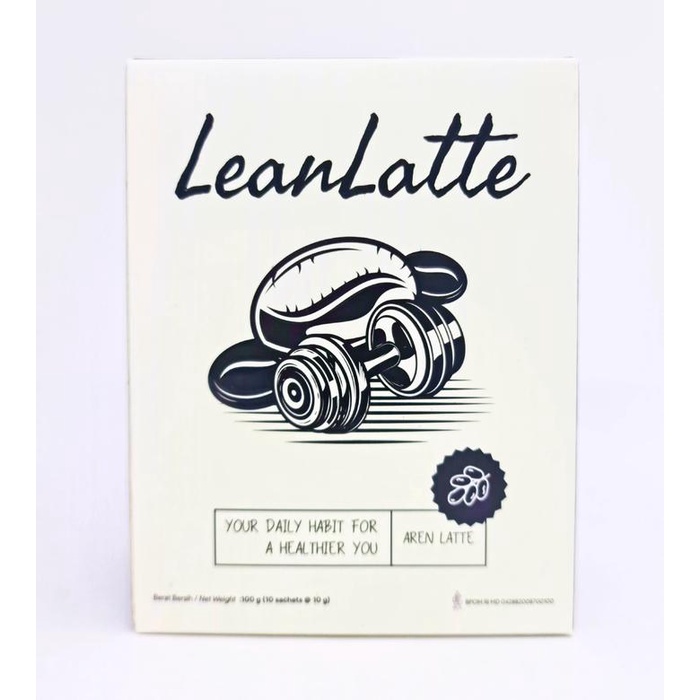 

Lean Latte 10 Sachets 1 Box 100 Grams Leanlatte Coffee Kopi Java Prime Javaprime Saset Sachet