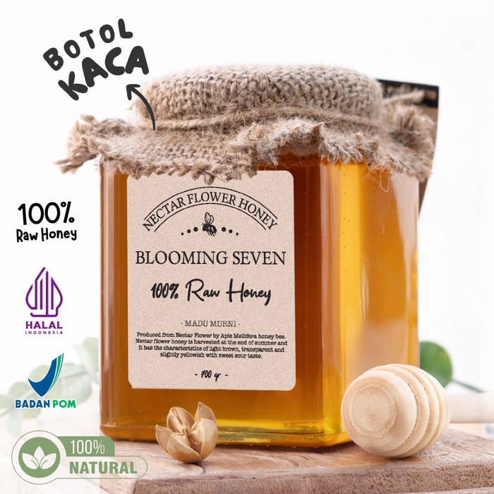 

BARANG TERLARIS Madu Murni 700gr Raw Honey - Honybee