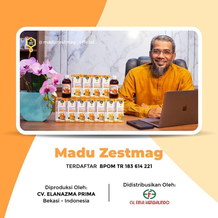 

BARANG TERLARIS Madu Zestmag 280 gram 1 Botol Original asli ori