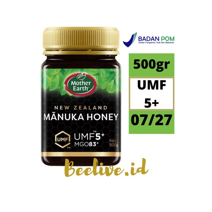

BARANG TERLARIS Madu Mother Earth Manuka Honey UMF 5+ 500gr