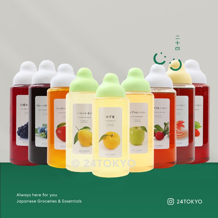 

BARANG TERLARIS Sugi bee garden fruit honey madu buah jepang banyak rasa yuzu/lemon