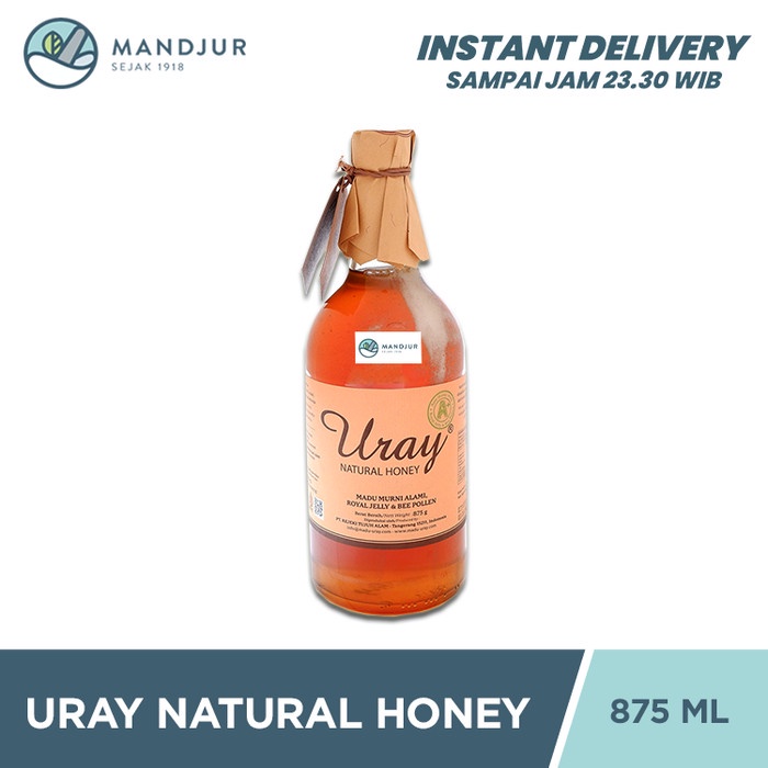 

BARANG TERLARIS Uray Natural Honey 875 Gram - Madu Asli Lebah Liar / Madu Hutan