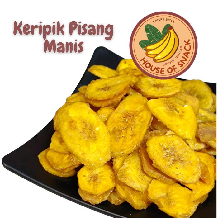 

500 gr Keripik Pisang Madu Manis Legit