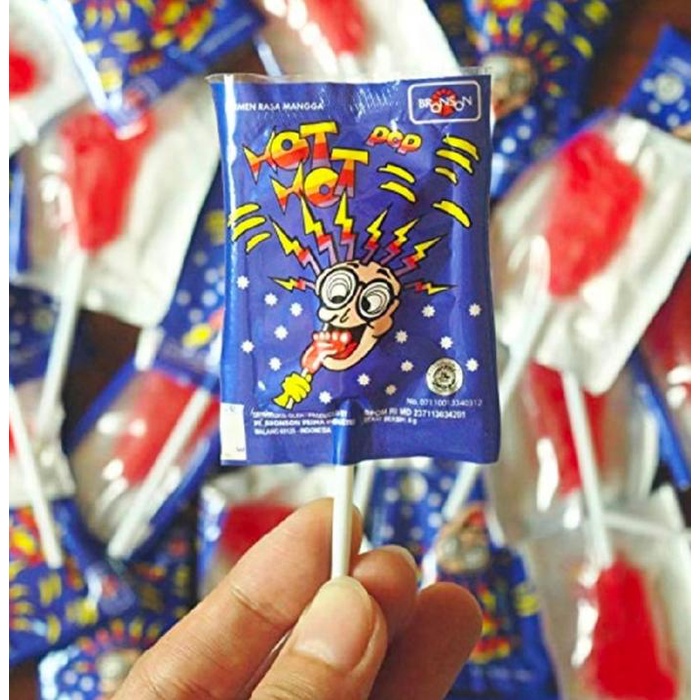 

4 pack 100 pcs Permen Kaki Hot Hot Pop Jadul isi 100 Pcs - Candy, Food