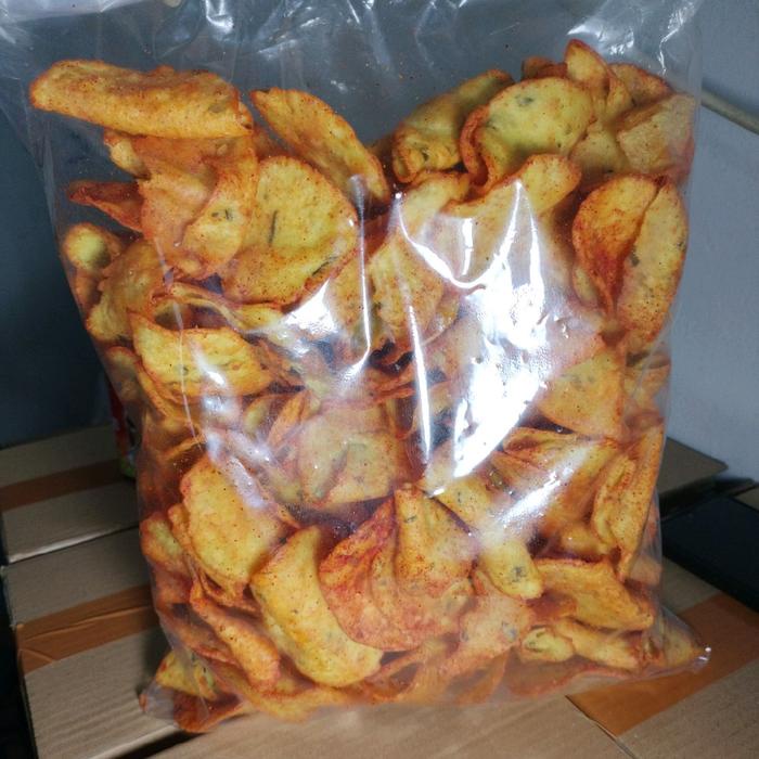 

KECIMPRING SINGKONG PEDAS COMRING (GEMBLONG) RENYAH DENGAN DAUN BAWANG ALAMI comring bawang