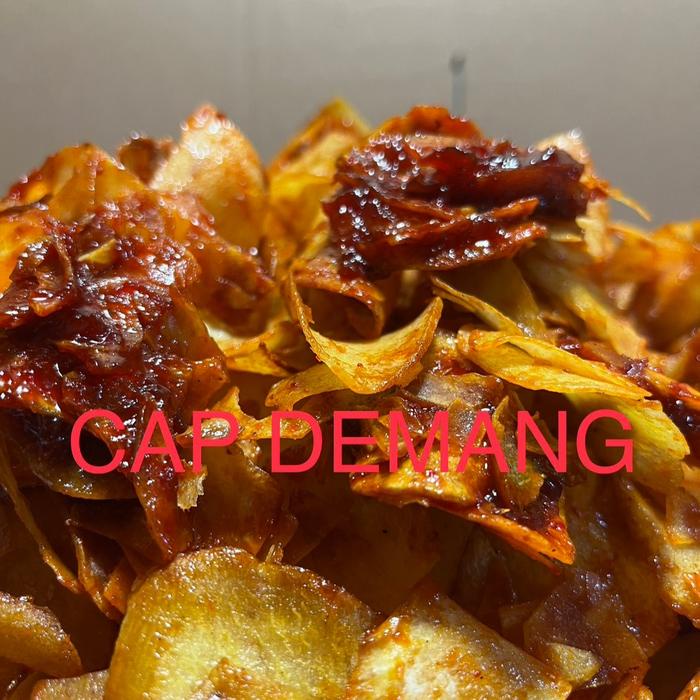 

Keripik Singkong Pedas Manis / Berat 1 Kg / Cabai Asli Alami / Snack / Kripik Camilan Food Makanan