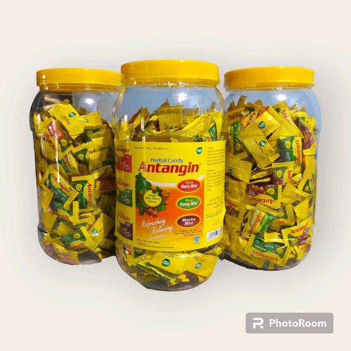 

Antangin Permen @250 Butir , Candy Antangin Permen Jahe Toples - Food