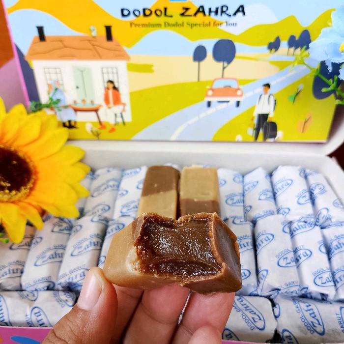 

Dodol Garut Original Zahra 500gr Coklat Susu Makanan Khas Garut Asli