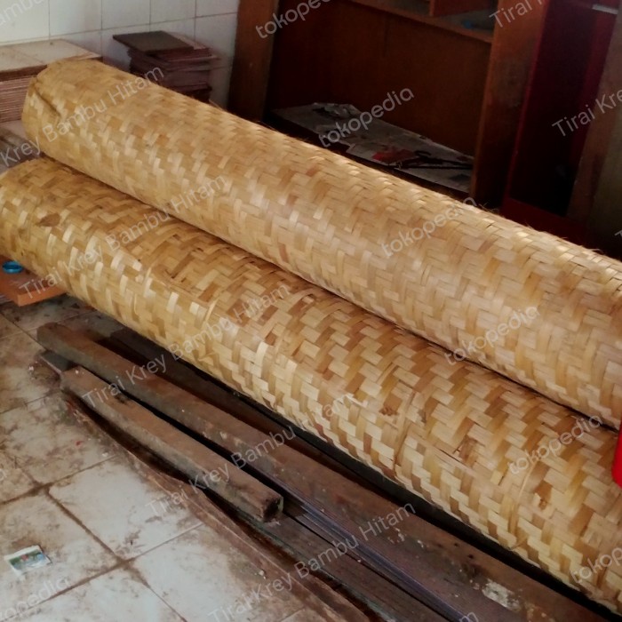 (JTTOP) BILIK GEDEK BAMBU ANYAMAN KECIL