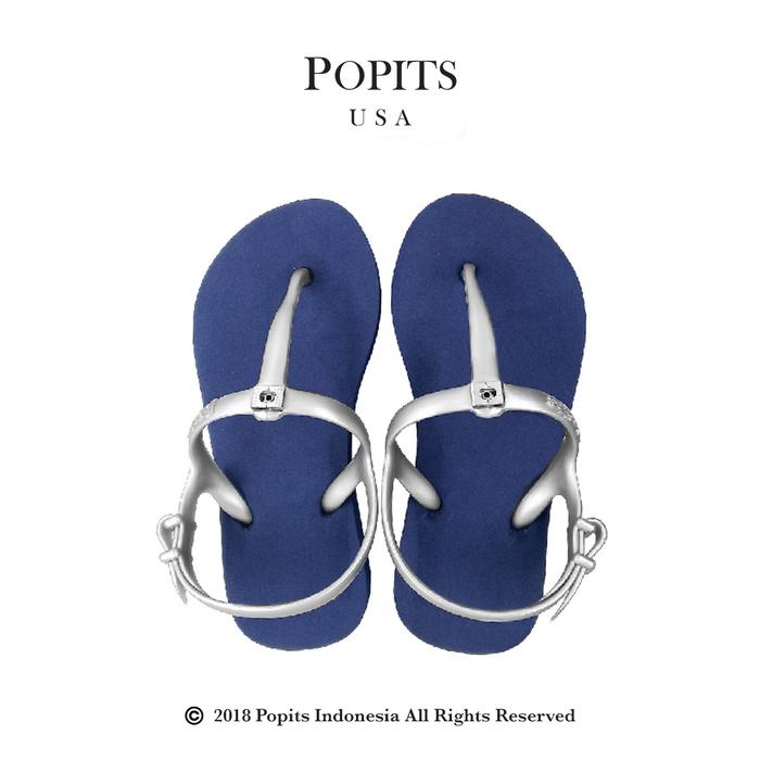 Popits - Slingback Kids Two Tones - Sandal Jepit Fashion Sandal Anak Terbaru