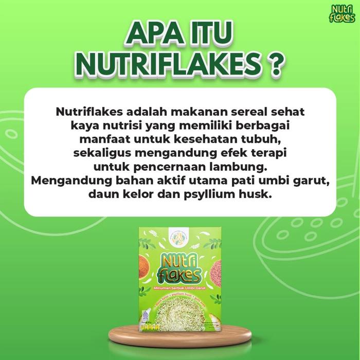

Produk Terbaru Paket 3 Box Nutriflakes - Sereal Umbi Garut Yang Bermanfaat Membantu Permasalahan