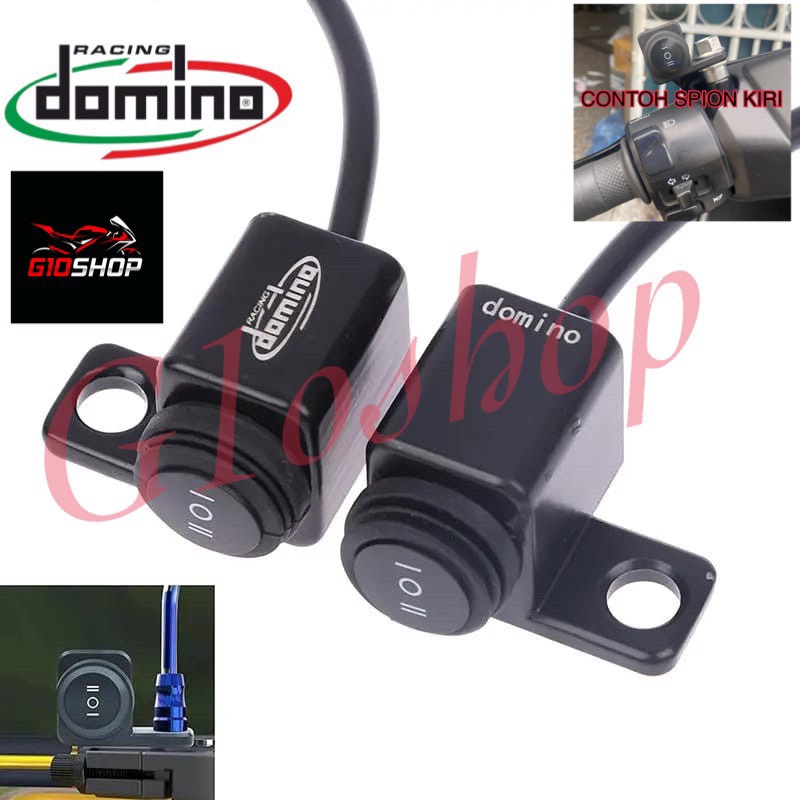 Saklar On Off 3 In 1 Spion Lampu Tembak Import Motor Universal Matic Kopling Nmax Aerox Mt25 Mt15