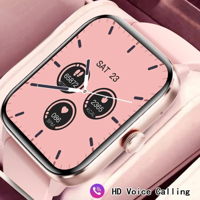 New Bluetooth Call Women's Smartwatch Blood Glucose temperature Blood