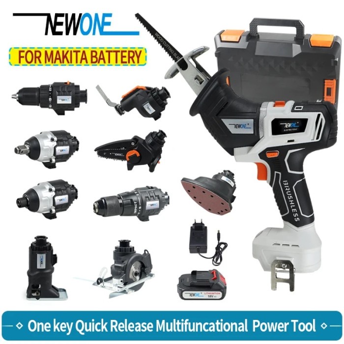 Cordless Brushless Recip Saw Wrench Dril Jig saw Circular Saw