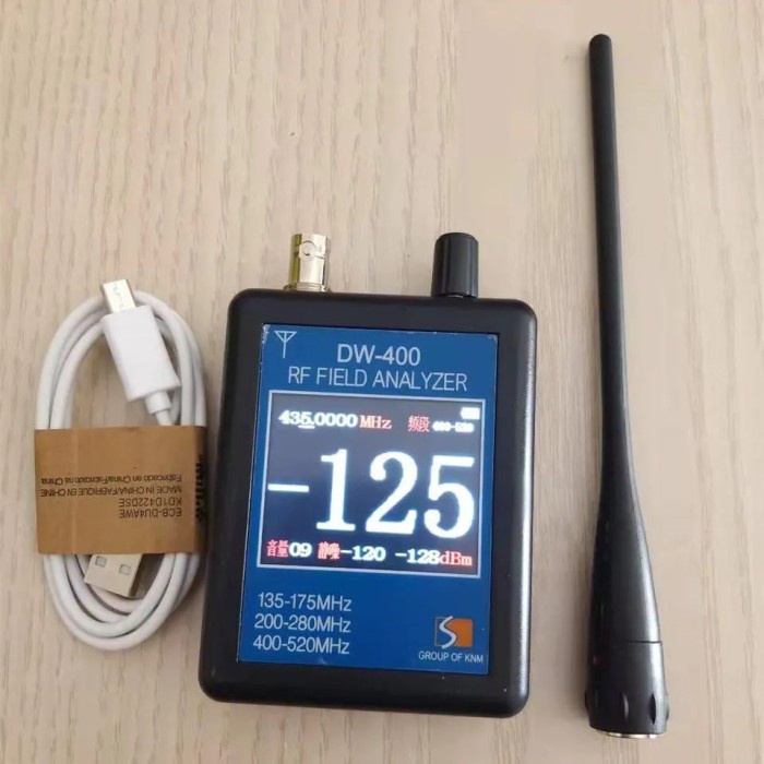 New Digital Field Strength Indicator Meter RF Field Analyzer Field
