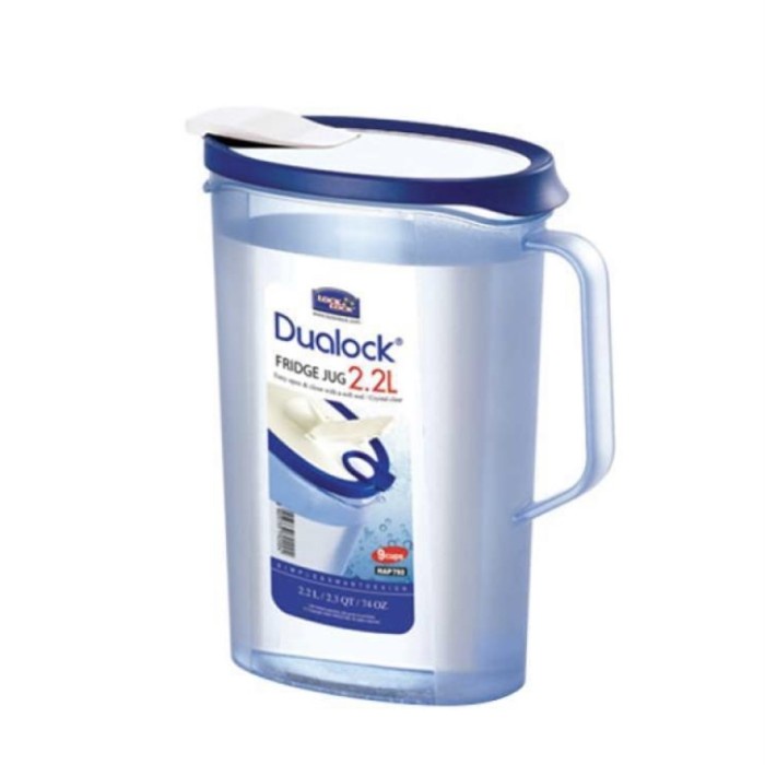 LOCK & N LOCK DUALOCK FRIDGE WATER JUG BOTTLE PITCHER WADAH BOTOL AIR