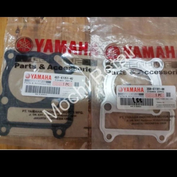 TERMURAH PAKING BLOK DAN PAKING HEAD JUPITER VEGA R NEW VEGA R ORI YAMAHA