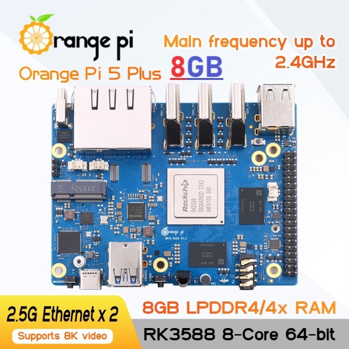 TERMURAH ORANGE PI 5 PLUS - 8GB RAM