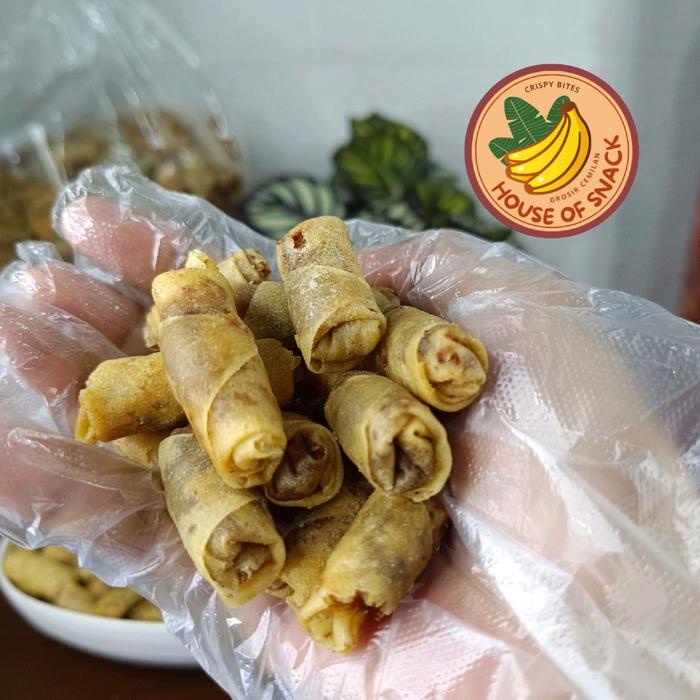 

500 gr Sumpia udang renyah gurih berasa udangnya