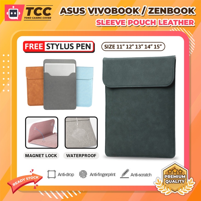 TERLARIS Asus Vivobook Zenbook 13 14 15 Tas Laptop Sleeve Pouch Bag Case Cover