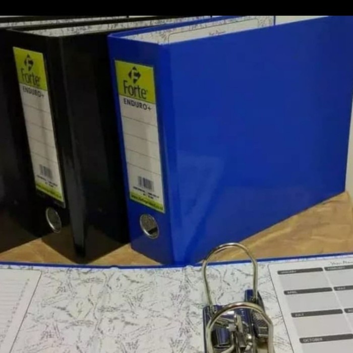 

[tmr] - Ordner A5 kwitansi Glosy /Forte Odner kwitansi A5 (12Pcs) Hitam & Biru