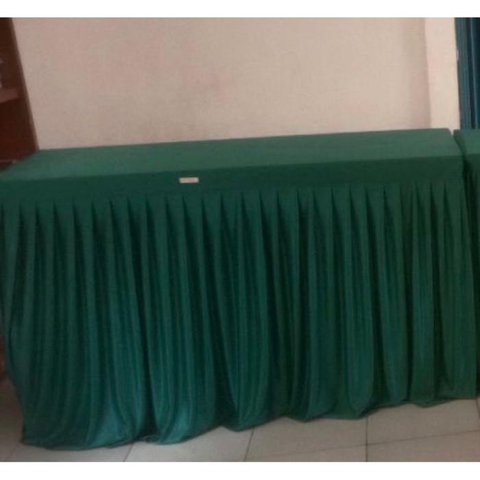 Terbaru Cover Meja Prasmanan Ukuran 250 X 100 X 75 Cm (P X L X T) Cod