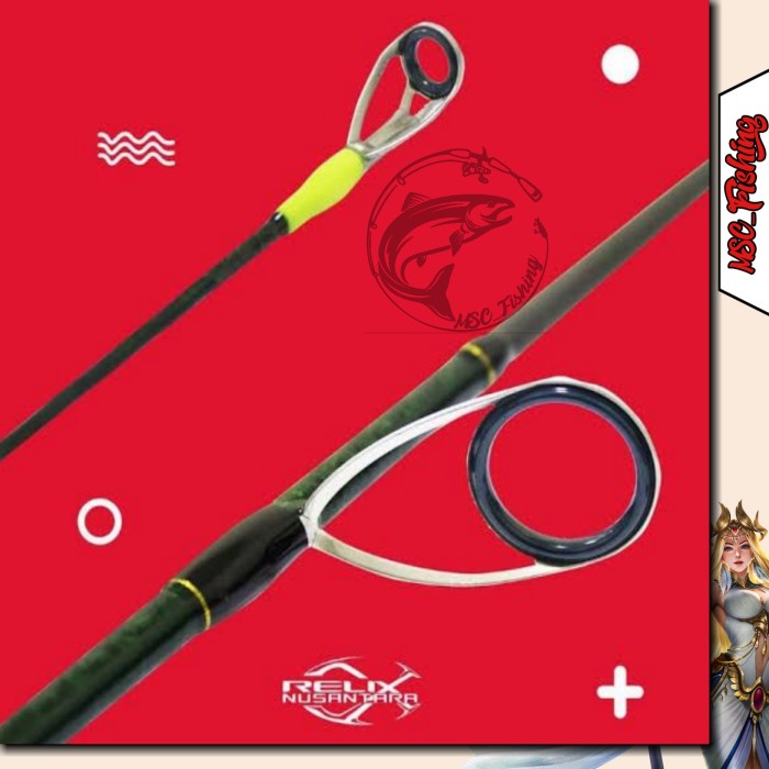 Mantab Joran Relix Nusantara Jawara 602 6-14Lb, 8-17Lb, 10-20Lb