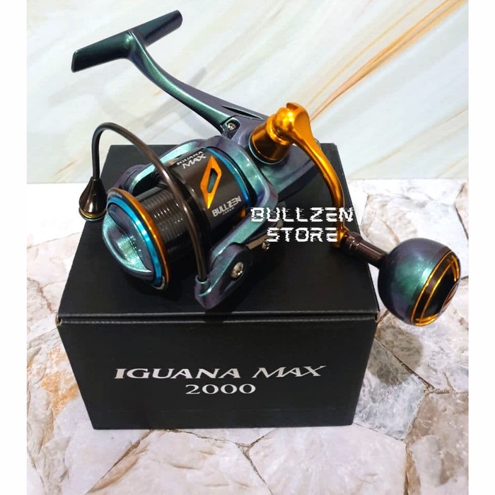 Spesial Bullzen Reel Pancing Iguana Max - Bonus Kaos Atau Topi Bullzen