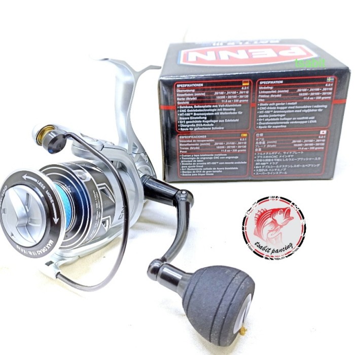Terpopuler Reel Penn Battle Iii Dx 2500 3000 4000 5000 6000 8000