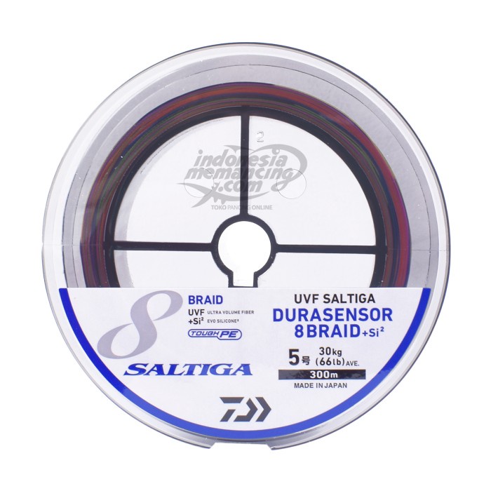 Terbagus Senar Pe Uvf Daiwa Saltiga Durasensor X8+Si2 400M Pilih Ukuran