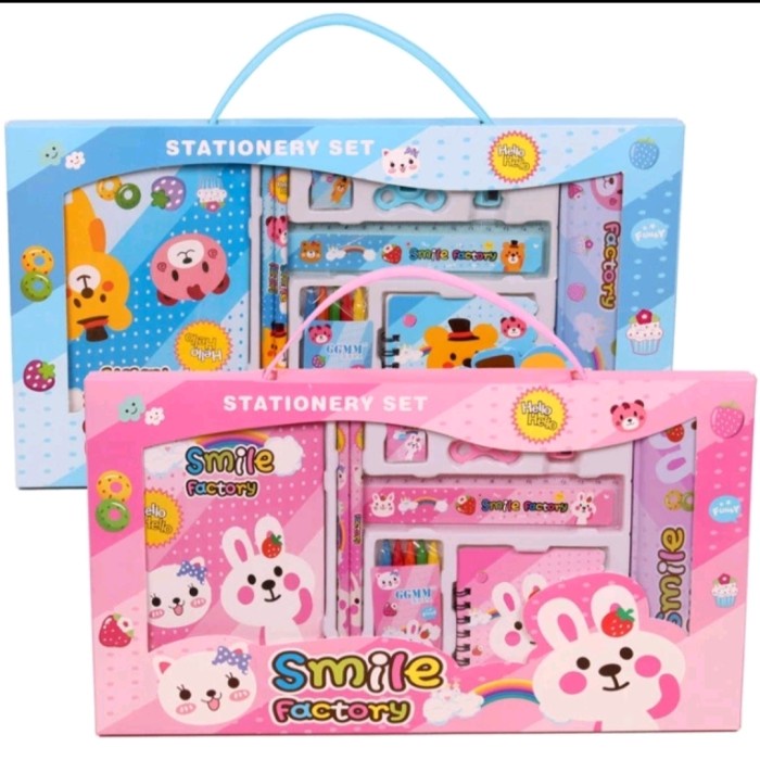 

Alat tulis set beruang stationery set kelinci rabbit paket alat tulis Kode 910