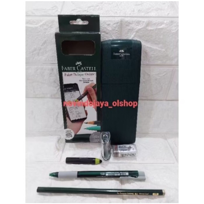 

PAKET BELAJAR ONLINE FABER CASTELL TERMURAH GROSIR 6PCS Kode 1419