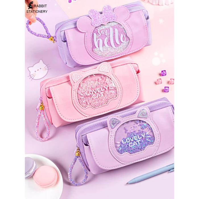 

Tempat Pensil Anak Kartun Stationery Kotak Pensil Alat Tulis Perlengkapan Sekolah-Rabbit Stationery