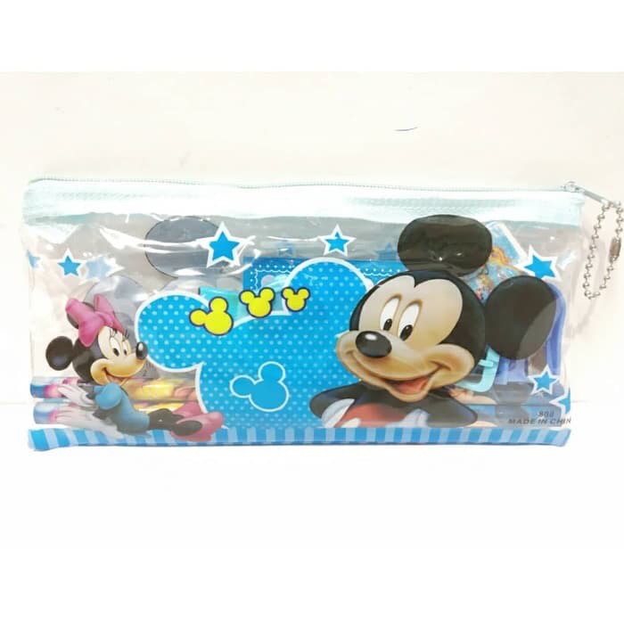 

Mickey Mouse - Stationery Set + Jam Tangan Digital Kode 1372