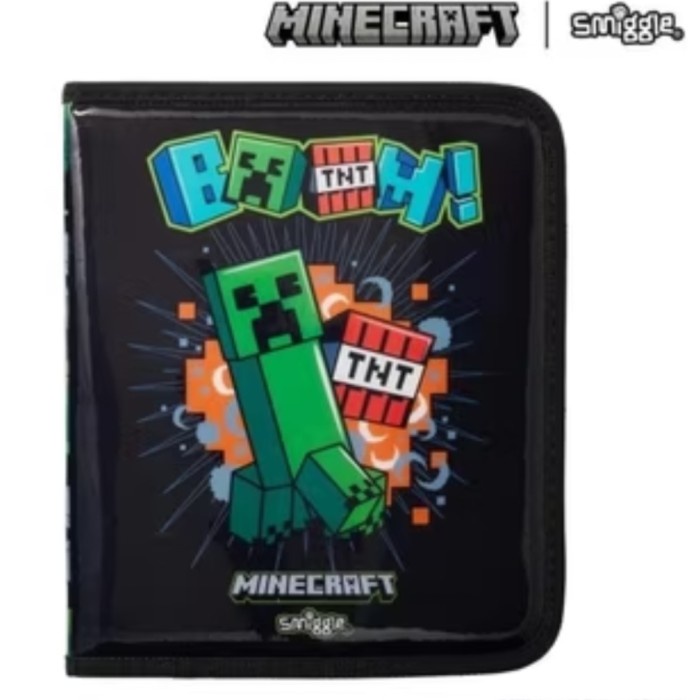

Minecraft Stationery /Paket alat tulis Minecraft /Smiggle Zip It/ Kado Kode 1092