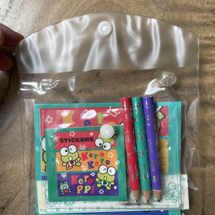 

kerokerokeroppi mini stationary / alat tulis mini keroppi Kode 333