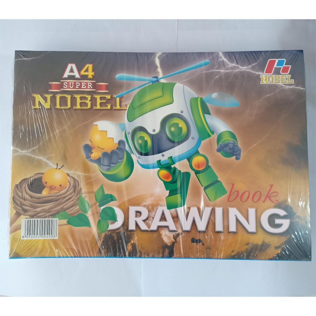 

Gratis Ongkir [ 1 Pak Isi 10 Buku ] Buku Gambar Nobel (By Vision) A4 / Buku Gambar Murah Bagus